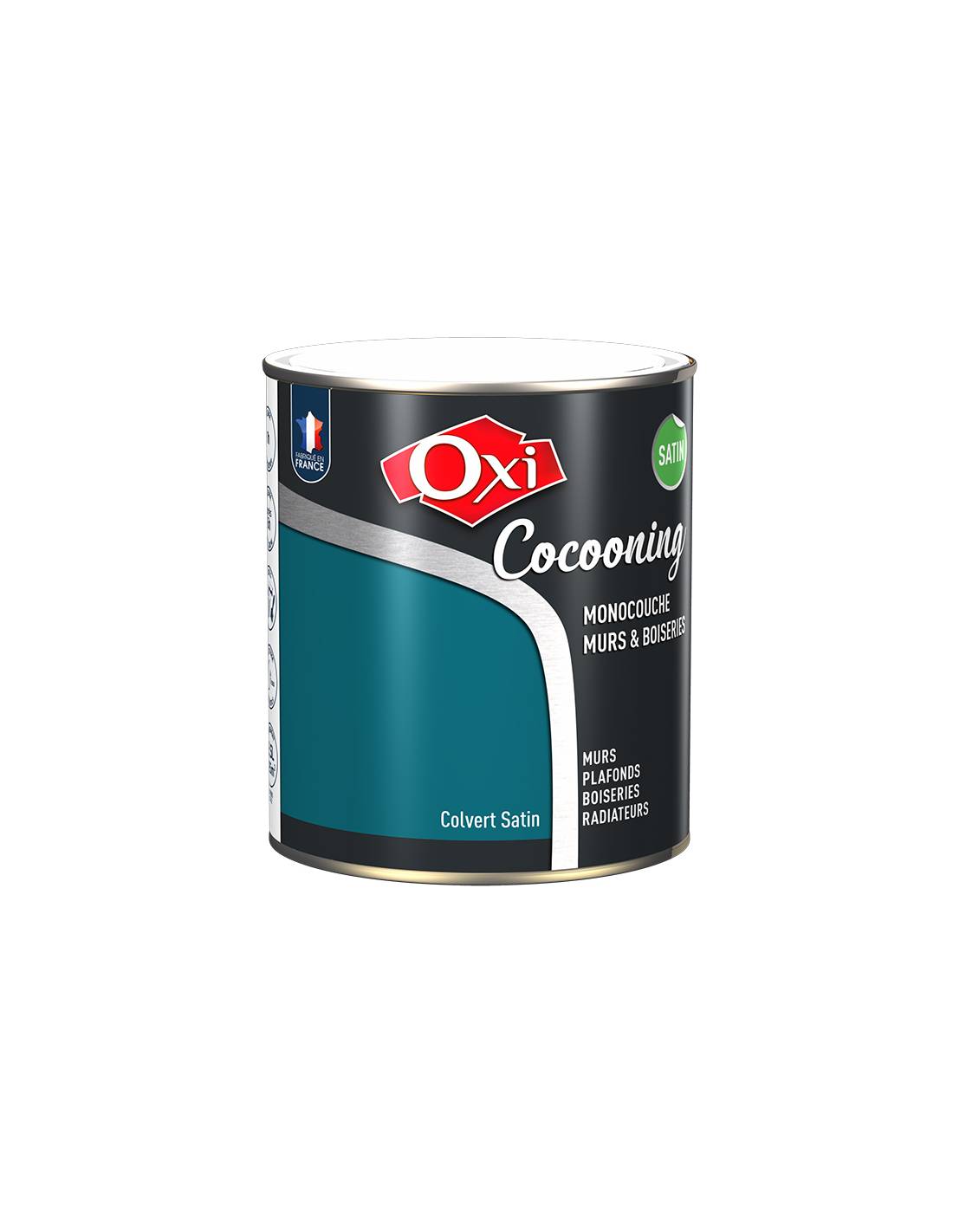 Oxi - Peinture Oxi Cocooning Colvert Peinture Murs Et Boiseries Satin Colvert - Oxi