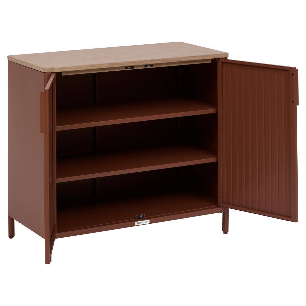 Hesperide - Buffet de jardin Ironia en acier galvanisé acajou - Hespéride - Image 3