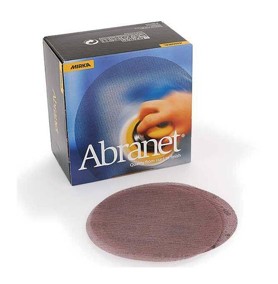 Disque abrasif réticulé ABRANET auto-agrippant Grain 180 - MIRKA - 5424105018 - Image 2
