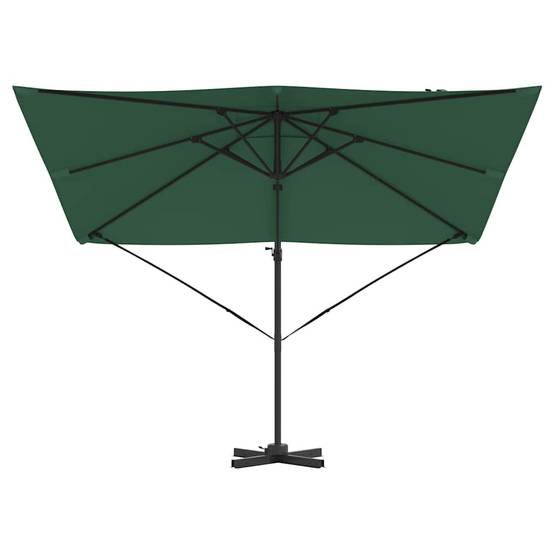 Parasol de jardin | Parasol d'extérieur | Parasol Roma Vert 286 x 284 x 265 cm Aluminium et polyester Maison Chic - Image 5