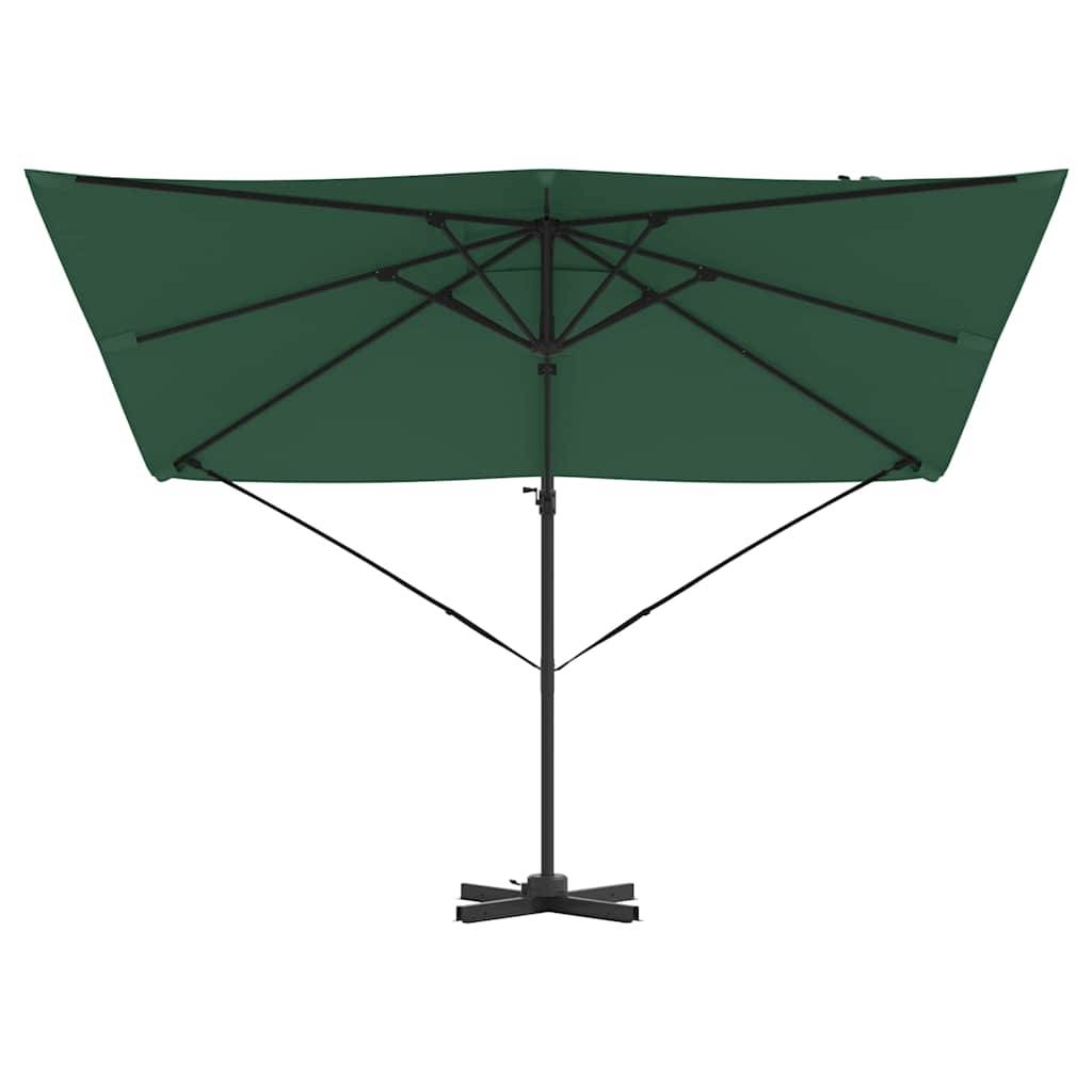 Parasol de jardin | Parasol d'extérieur | Parasol Roma Vert 286 x 284 x 265 cm Aluminium et polyester Maison Chic - Image 5
