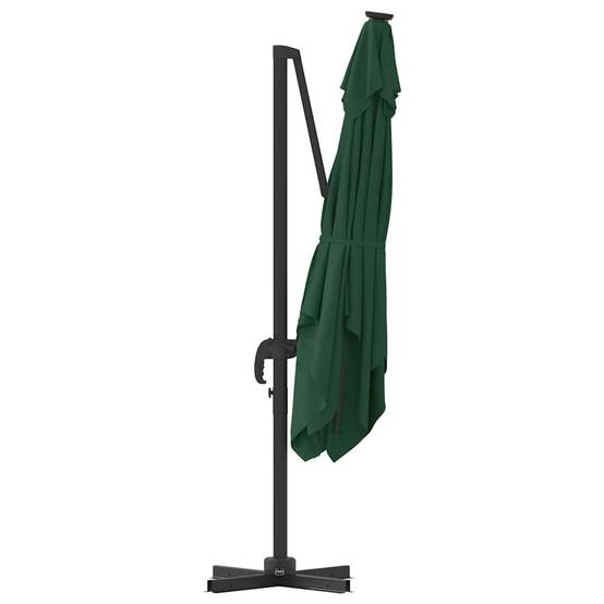 Parasol de jardin | Parasol d'extérieur | Parasol Roma Vert 286 x 284 x 265 cm Aluminium et polyester Maison Chic - Image 7