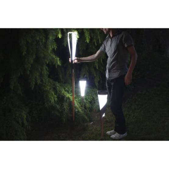 Lampe solaire - Epi solaire - Blanc - Image 3