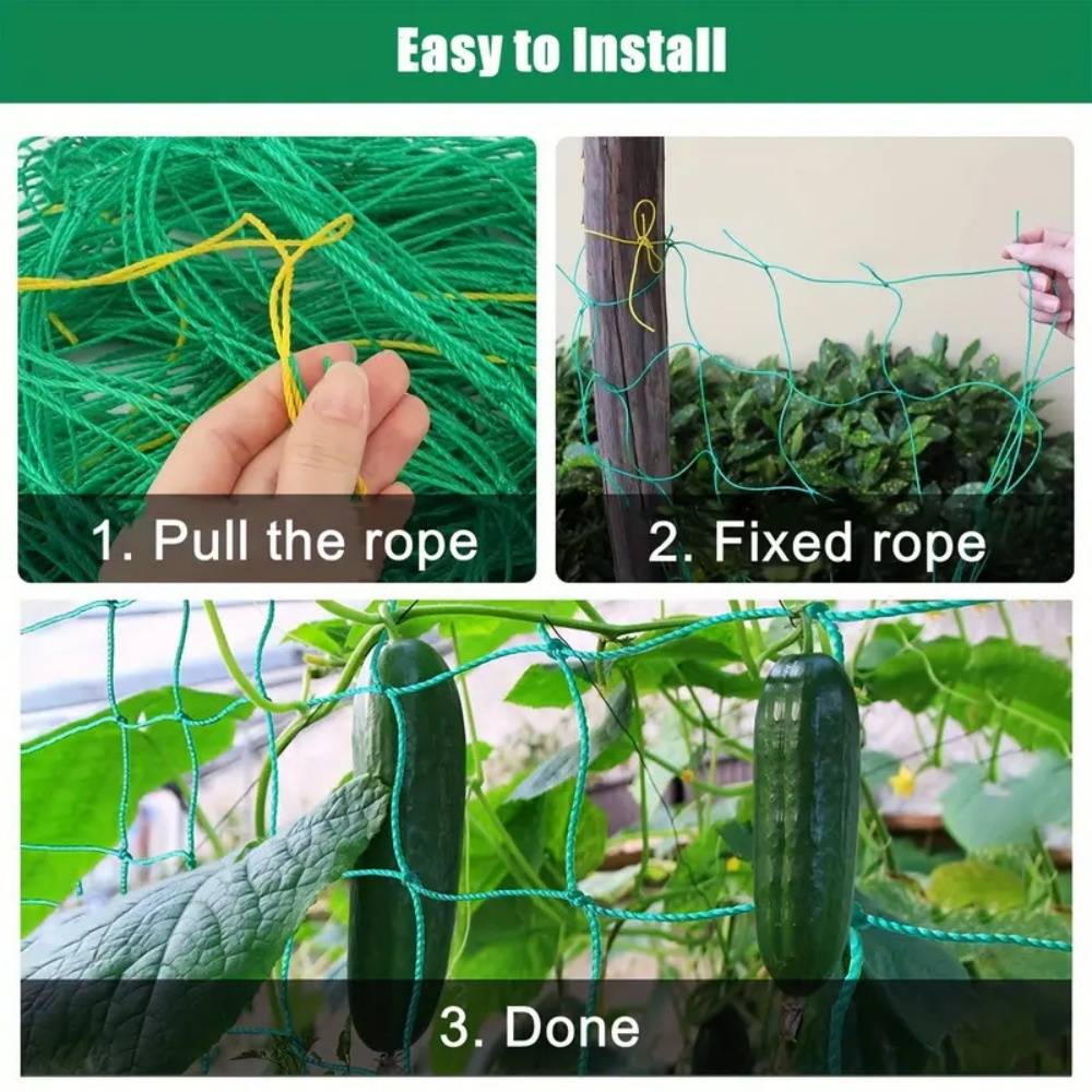 Filet pour plantes grimpantes avec 1,8 m x 3,6 m MCBOSON - Image 6
