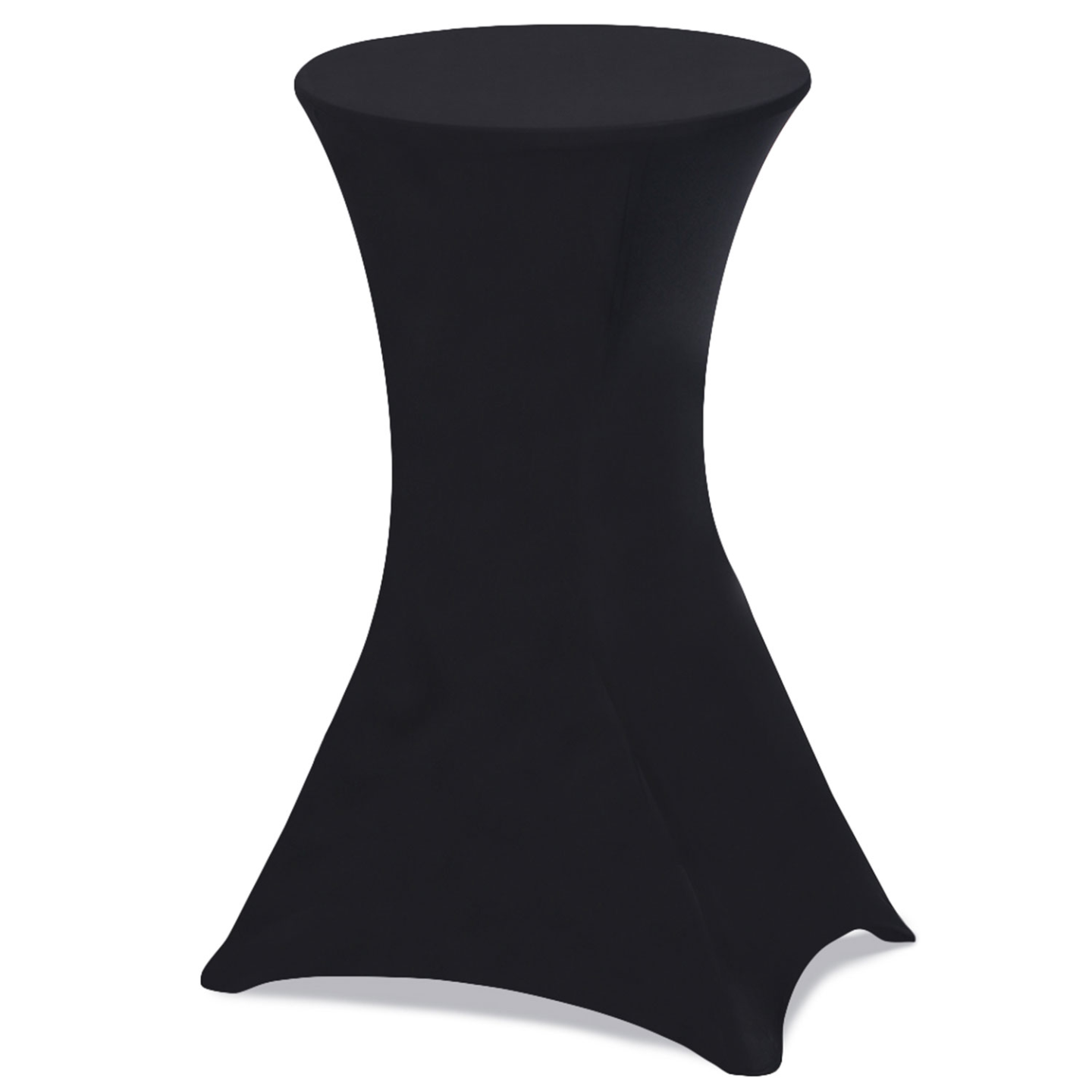 Lot de 4 tables hautes pliantes 105 cm et 4 housses noires - Image 4