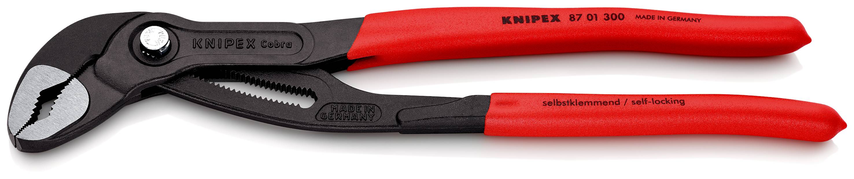 Knipex - Pince multiprise cobra avec verrouillage 300 mm - KNIPEX - ouverture 60 - Ø70 mm - 8701300 - Image 1