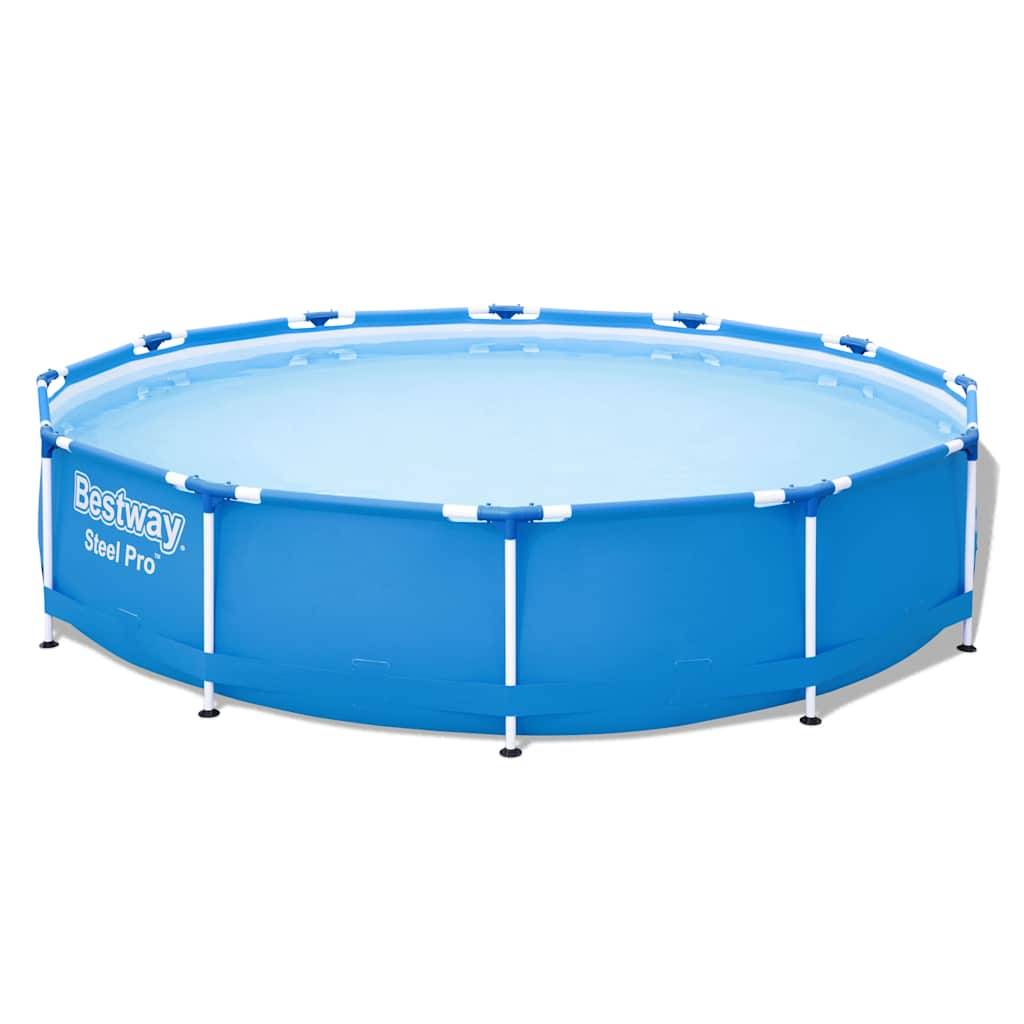 Ensemble de piscine - piscine hors sol Steel Pro Cadre 366x76 cm PC434 - Image 1