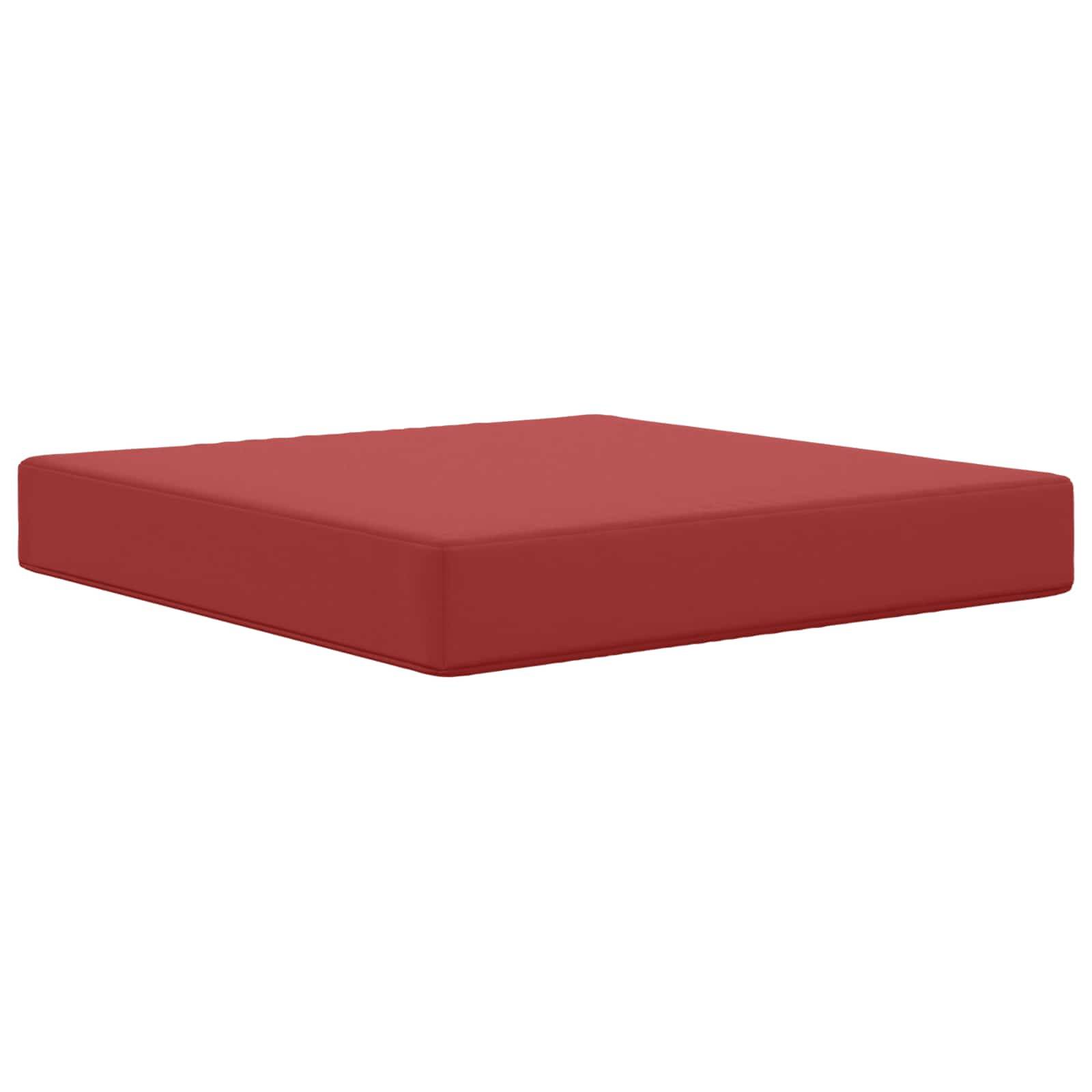 PANGIVO - Coussins de canapé extérieur polyester bordeaux 60 x 60 x 8 cm, poids:4.62kg - PANGIVO - Image 4