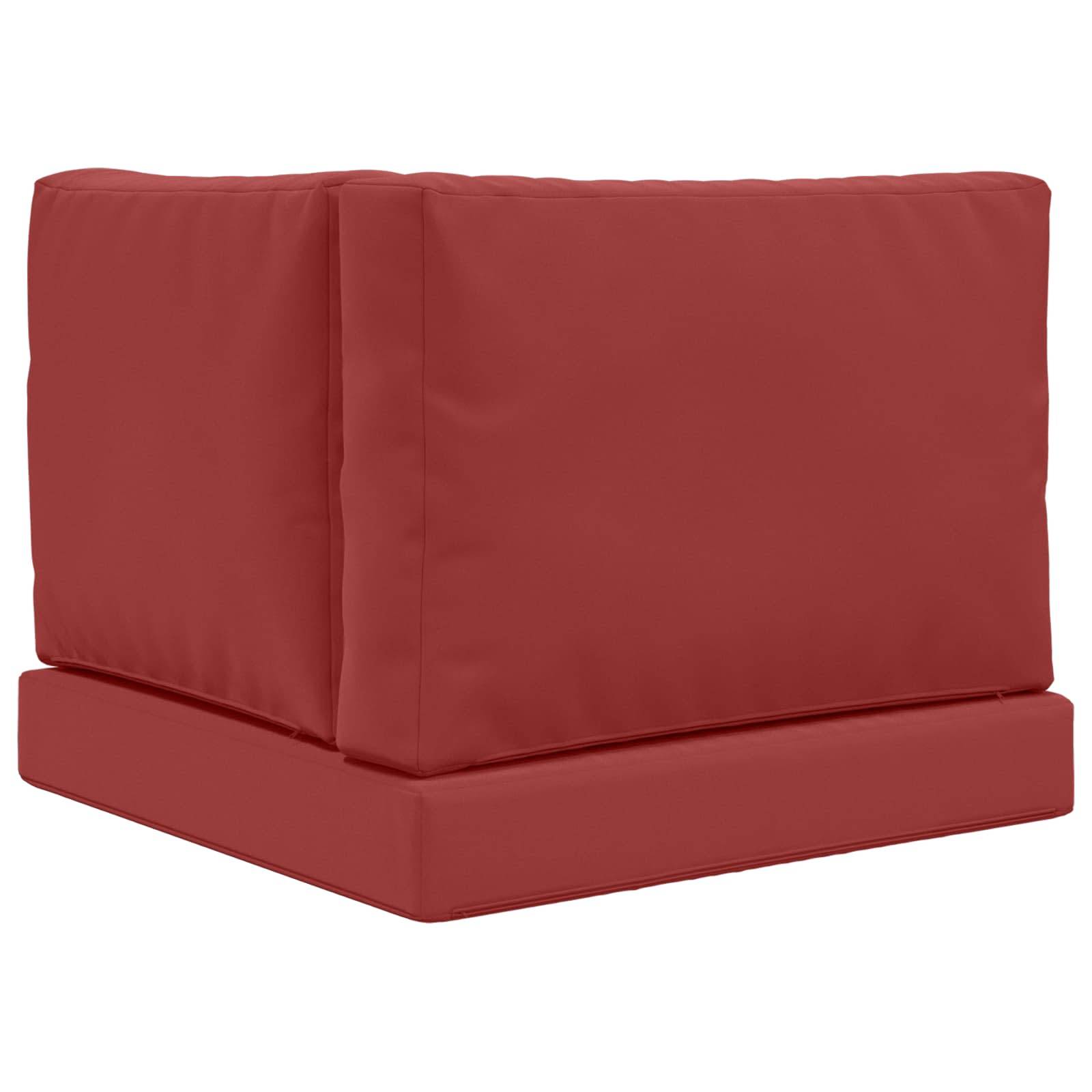 PANGIVO - Coussins de canapé extérieur polyester bordeaux 60 x 60 x 8 cm, poids:4.62kg - PANGIVO - Image 7