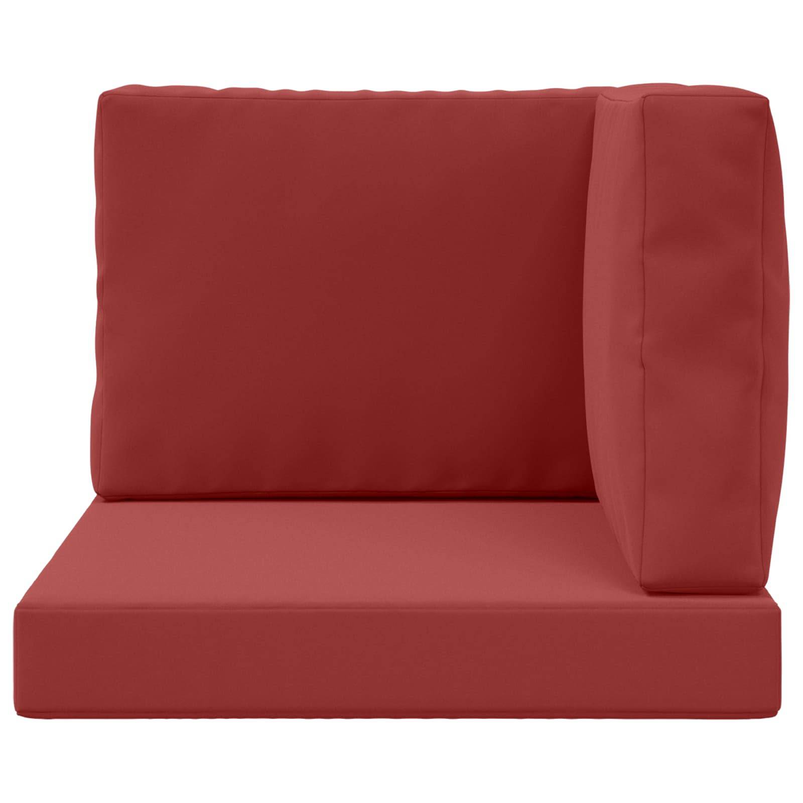 PANGIVO - Coussins de canapé extérieur polyester bordeaux 60 x 60 x 8 cm, poids:4.62kg - PANGIVO - Image 6