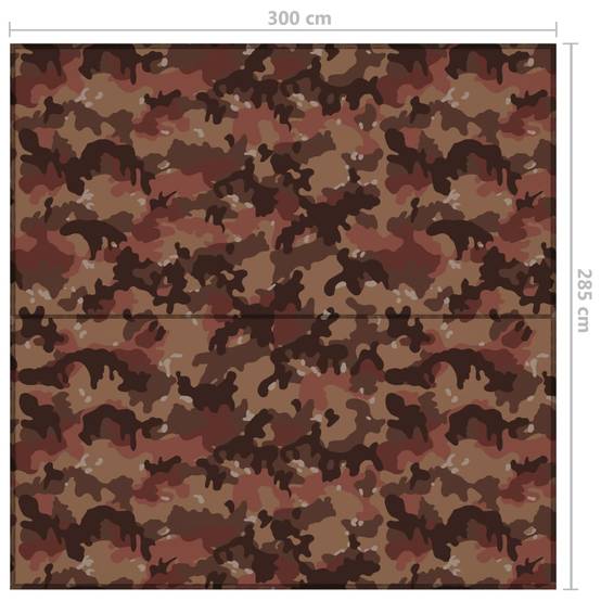 Bâche d'extérieur polyester camouflage 300 x 285 cm - PANGIVO - Image 7
