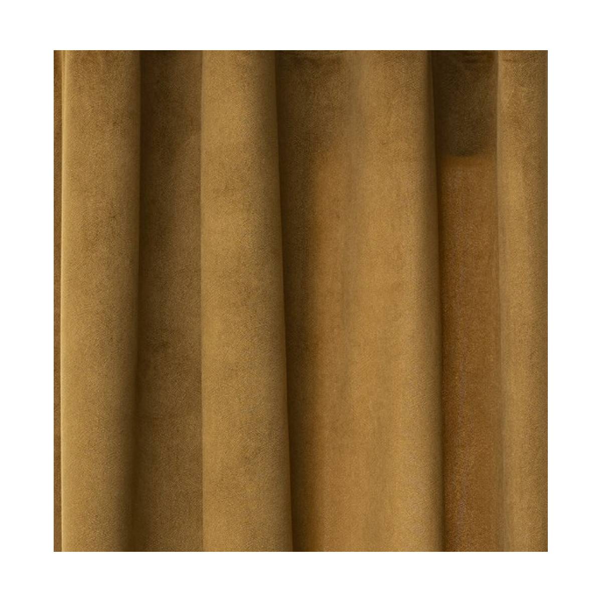 Atmosphera - Lot de 2 Rideaux à œillets 140 x 260 cm Lilou Mordoré - Image 3