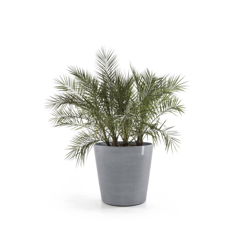 Ecopots - Grand pot sur roues Amsterdam 100 Bleu Gris - Ø 100 x H. 88,7 cm - 466 L ECOPOTS - Image 1