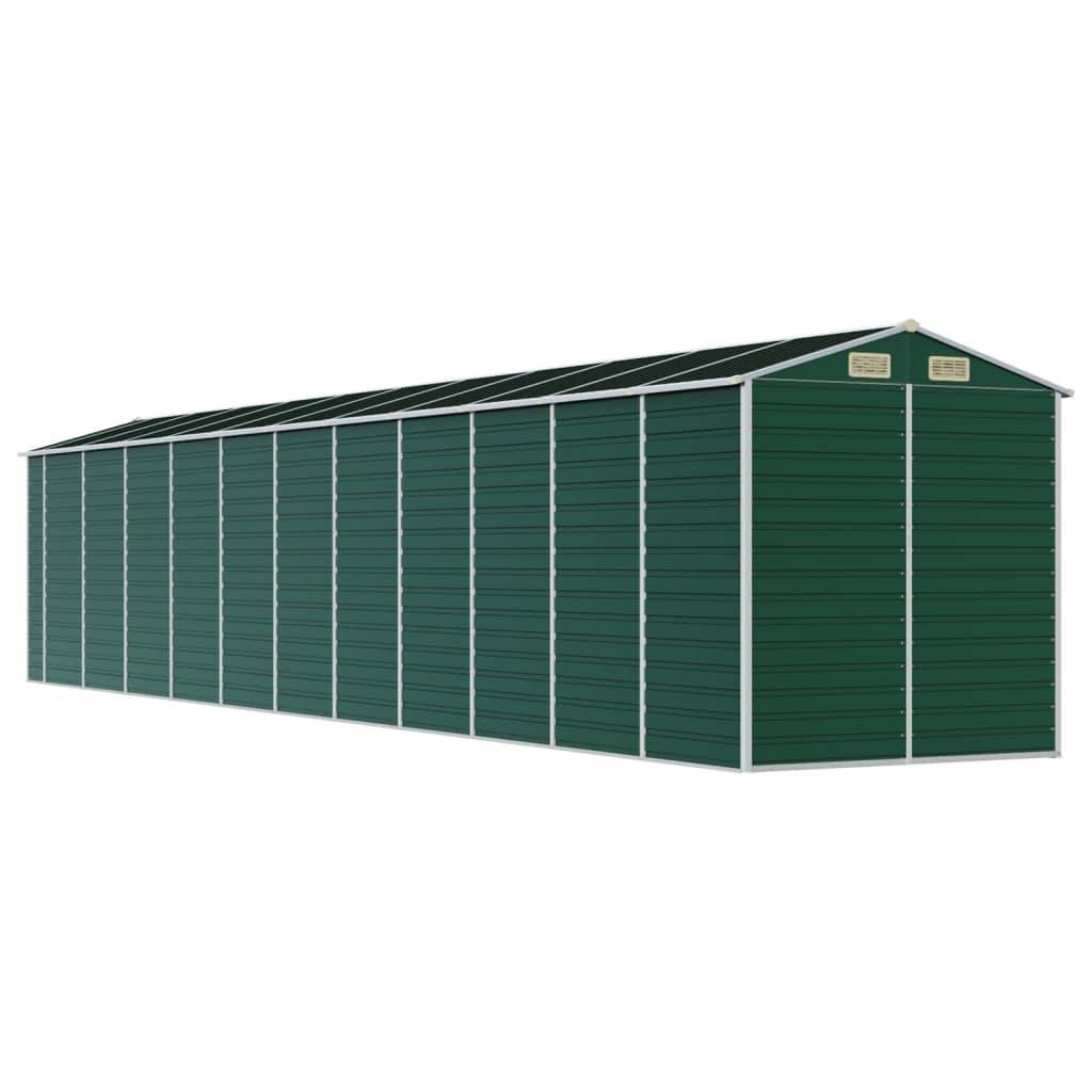 Vidaxl - Abri de jardin vert 191x980x198 cm acier galvanisé vidaXL 3188241 - Image 8