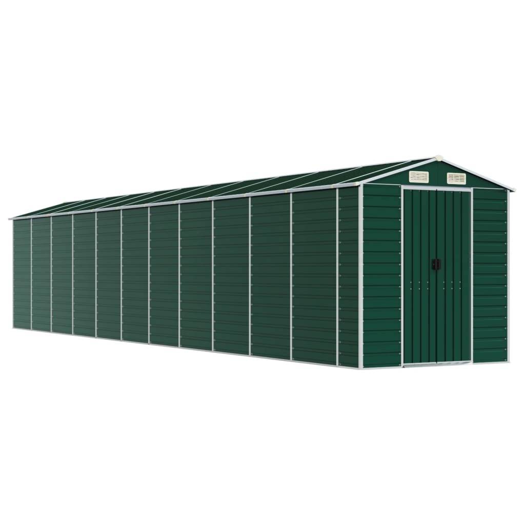 Vidaxl - Abri de jardin vert 191x980x198 cm acier galvanisé vidaXL 3188241 - Image 2