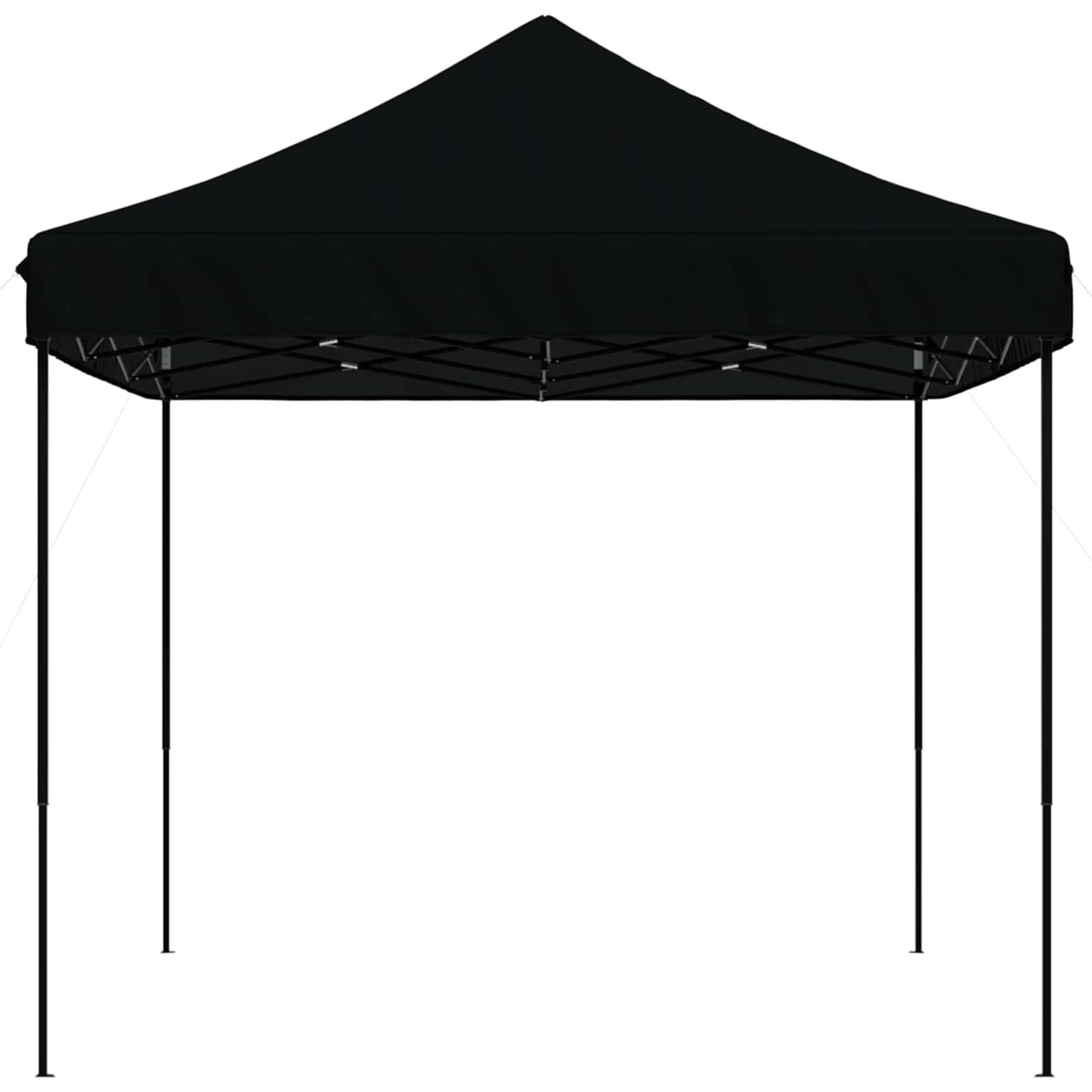 ComfortXL - Tente de réception Tissu Oxford pour événements extérieurs auvent pliable 279x410cm Noir - ComfortXL Outdoor Living - Image 5