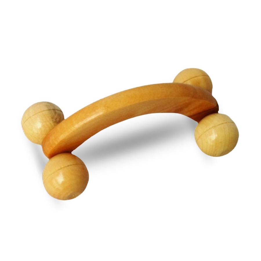 Accessoire de Massage en Bois - Madérothérapie Masseur Anti Cellulite Drainant – Masseur Manuel pour Corps - Sun&Sia