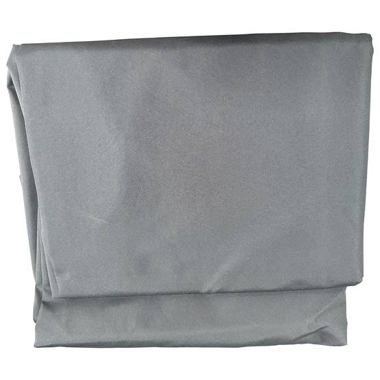 Happy Garden - Toile pour parasol droit HAPUNA rond 3,30m de diamètre gris - HAPPY GARDEN - Image 1