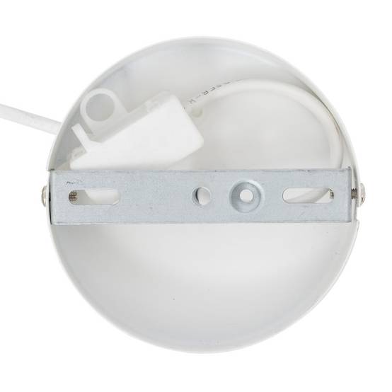 Lampe Suspension en Verre "Travis" 25cm Blanc - Image 5