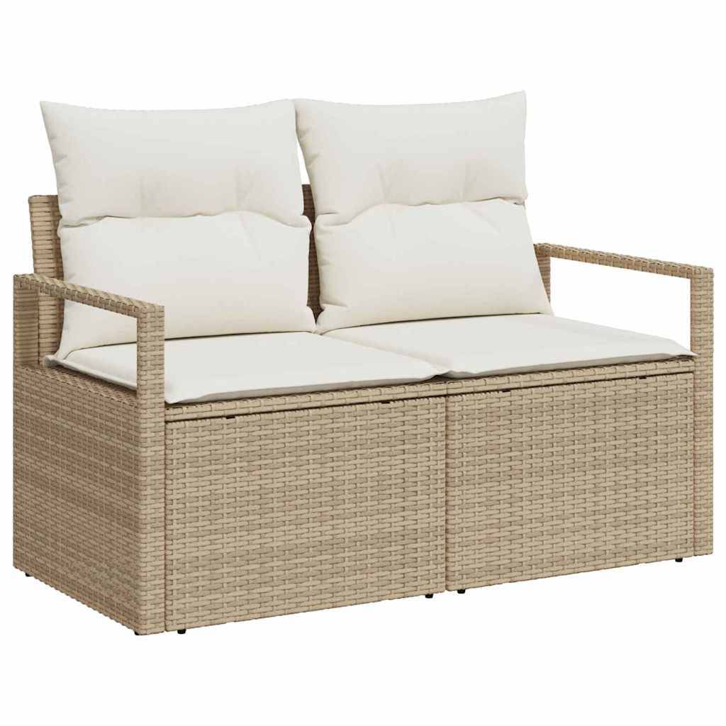 ComfortXL - Salon de Jardin Modulable 9 pcs avec Table en Acacia et Coussins Épais Beige – ComfortXL Outdoor Living - Image 6
