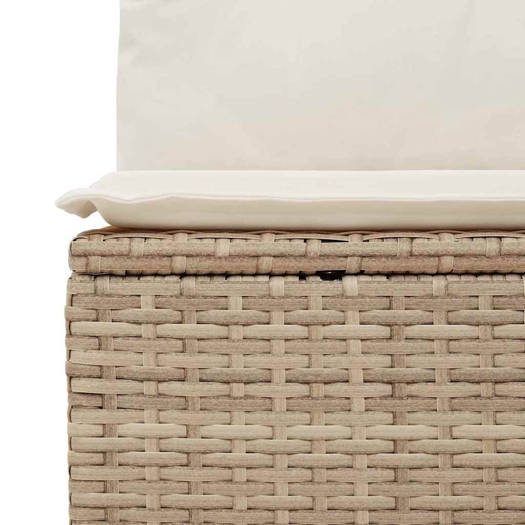 ComfortXL - Salon de Jardin Modulable 9 pcs avec Table en Acacia et Coussins Épais Beige – ComfortXL Outdoor Living - Image 7