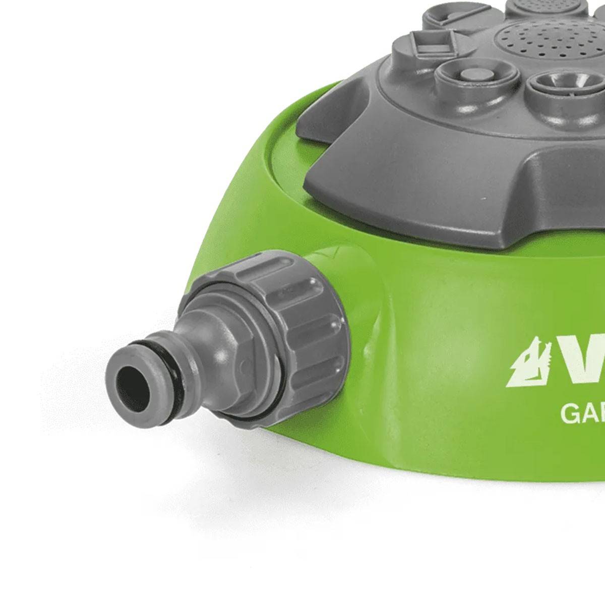 Arroseur d'irrigation Jardin multijets 8 Fonctions Raccord Ø 19 / 25 mm Rayon 8m VITO - Image 3