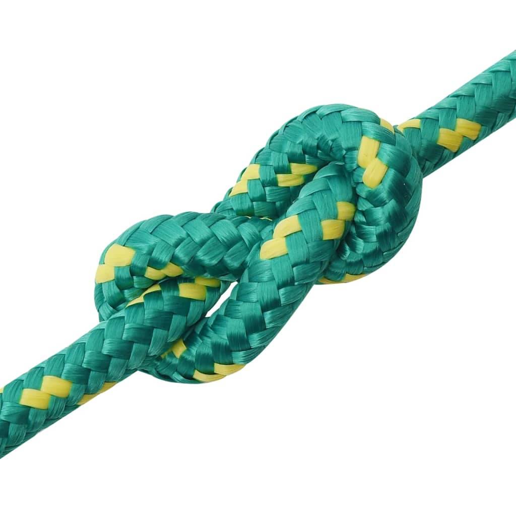 Corde de bateau Vert 14 mm 50 m Polypropylène Maison Chic - Image 5