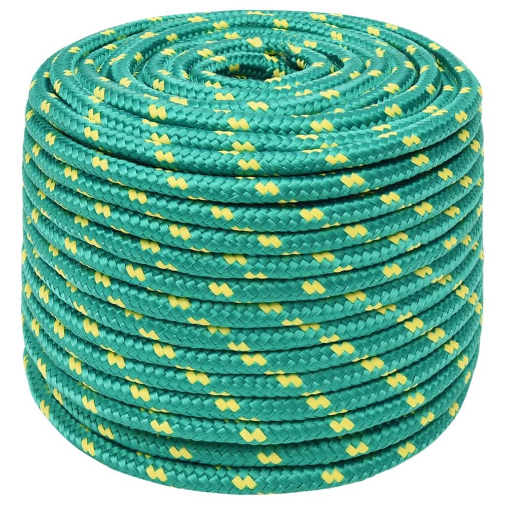 Corde de bateau Vert 14 mm 50 m Polypropylène Maison Chic - Image 1