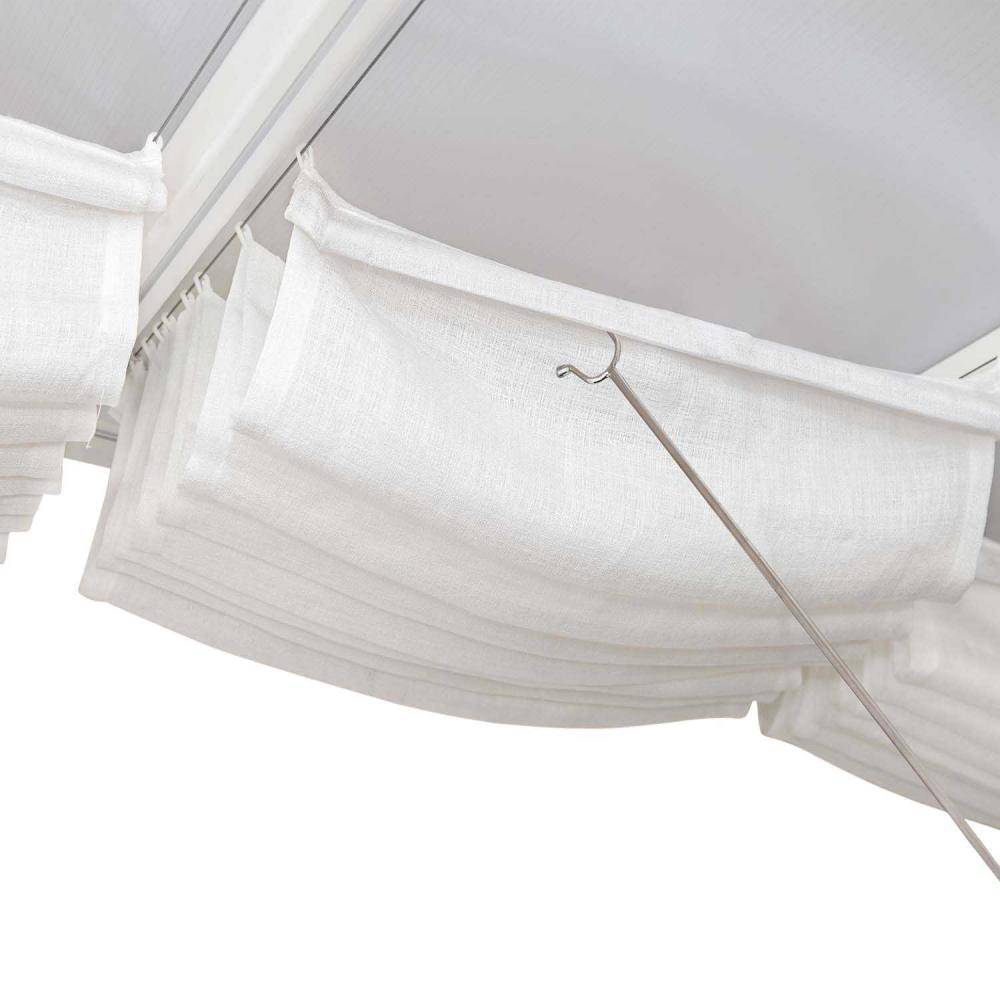 Canopia by Palram - Stores de toit effet lin pour pergola Pour pergola 3x8.6 m - Image 2