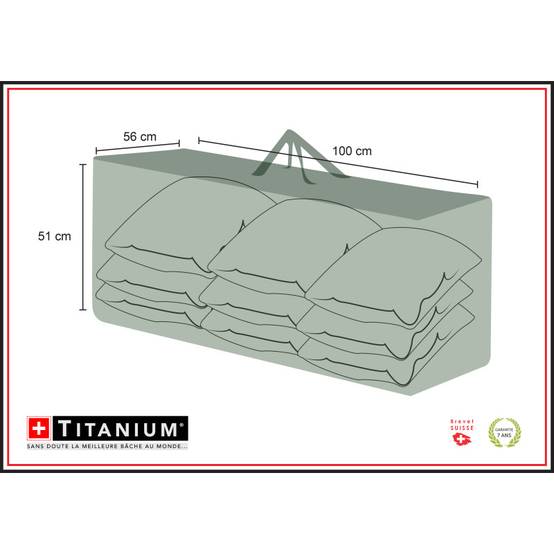 Autre - Housse TITANIUM® coussin 130 x 35 x 60 cm - Image 1