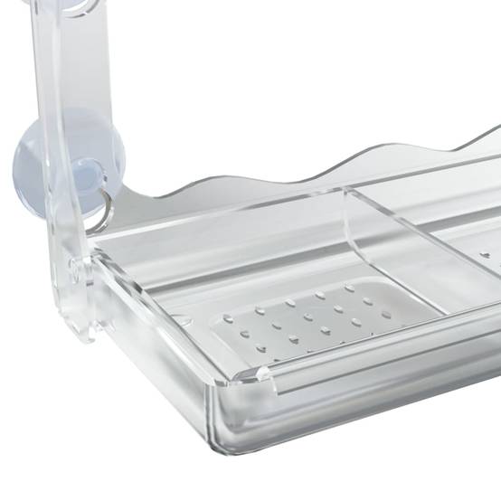 Lot de 2 Mangeoires de fenêtre pour oiseaux Acrylique transparent à ventouses – ComfortXL Pet Living - Image 7
