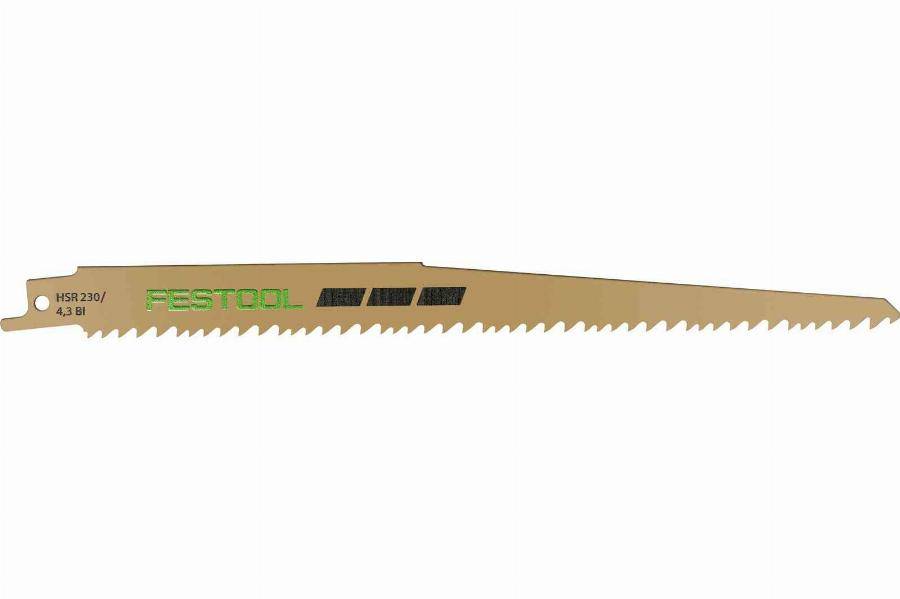 Lame de scie sabre Wood Universal HSR 305/4,3 BI/5 FESTOOL pour RSC 18 - 5 pièces - 577488