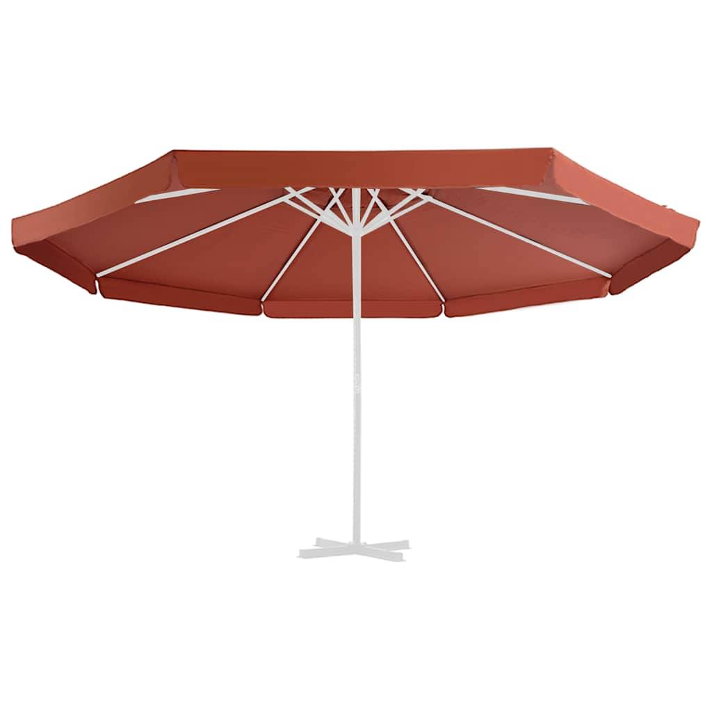 Vidaxl - Tissu de remplacement de parasol d'extérieur Terre cuite 515 cm vidaXL 312543 - Image 8