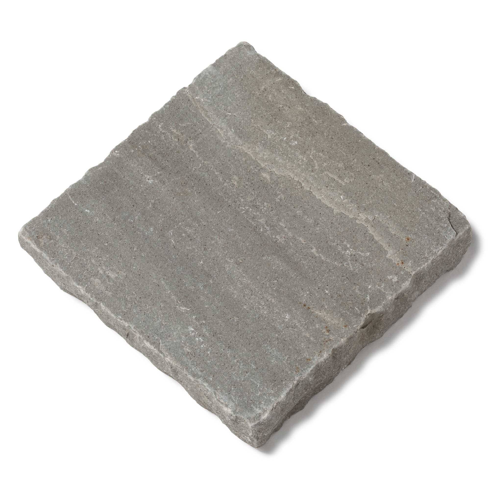 Pavé Grès Kandla Gris 14x14x2-2,5 cm (vendu au m² - 42 pavés/m²) - RO'MA NATURE - Image 5
