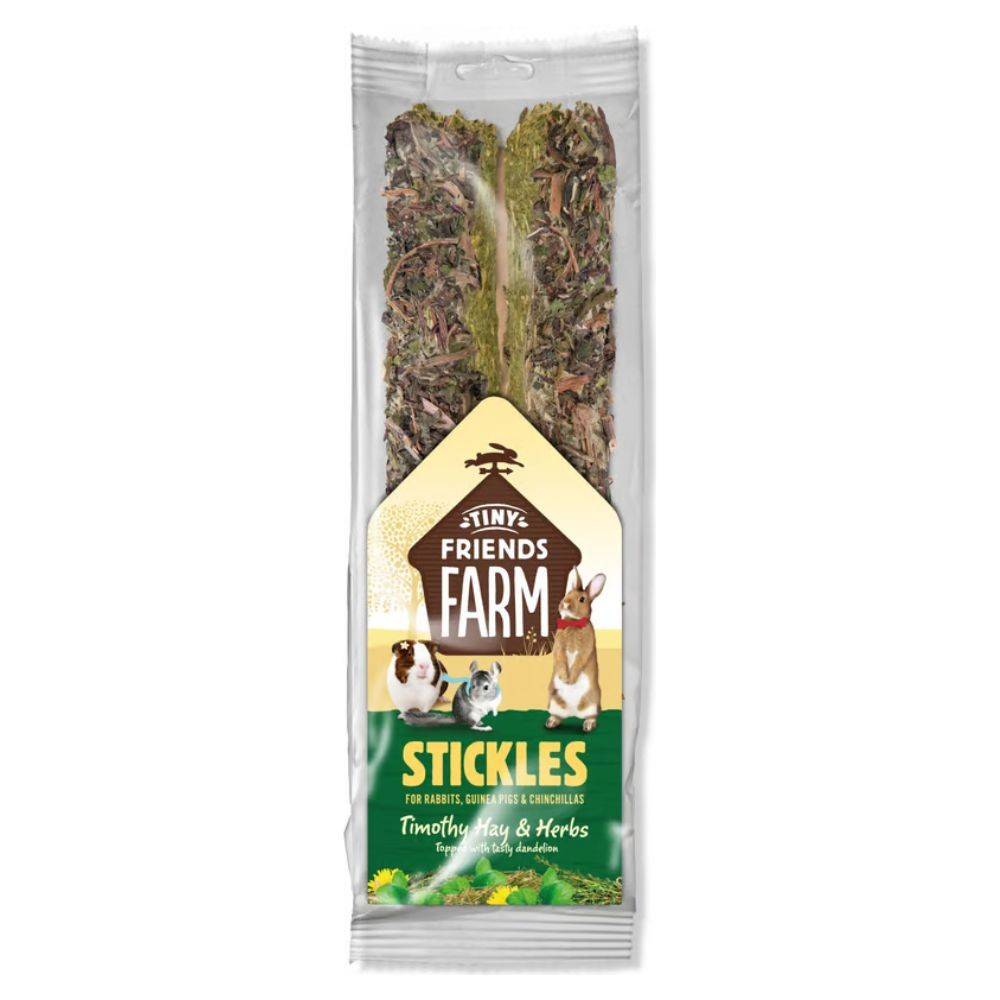 Supreme Tiny Friends - Timothy Hay & Herb Stickle 100 g - Image 1