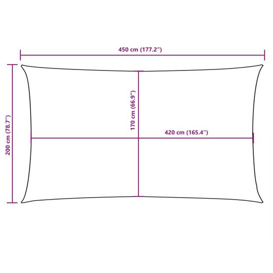 Coussin/parasol polyuréthane bleu 2 x 4,5 m - Prolenta premium p324.0 - Image 10