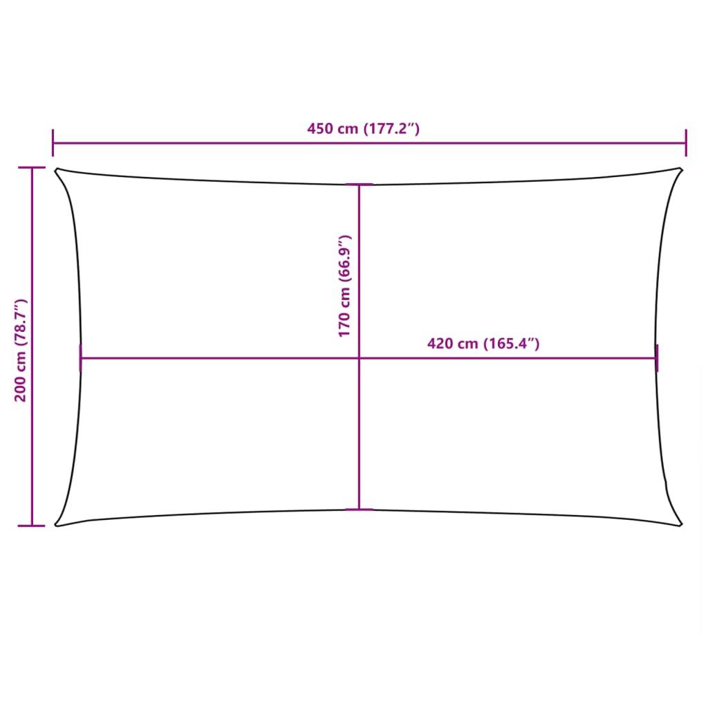 Coussin/parasol polyuréthane bleu  2 x 4,5 m  - Prolenta premium p324.0 - Image 10