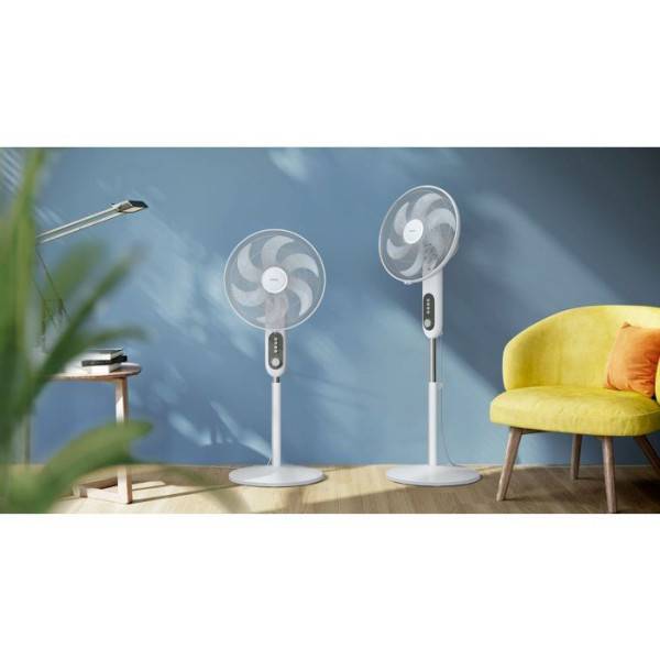 Philips - Ventilateur sur pied - PHILIPS - CX5535/00 - Série 5000 - Flux d'air de 230 m³/h - 28 db(A) - Blanc - Image 5