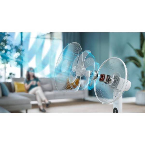 Philips - Ventilateur sur pied - PHILIPS - CX5535/00 - Série 5000 - Flux d'air de 230 m³/h - 28 db(A) - Blanc - Image 3