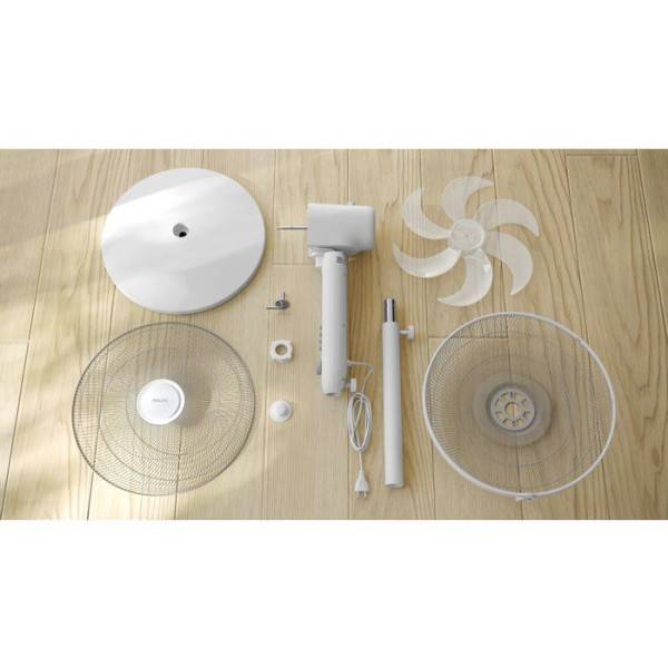 Philips - Ventilateur sur pied - PHILIPS - CX5535/00 - Série 5000 - Flux d'air de 230 m³/h - 28 db(A) - Blanc - Image 6