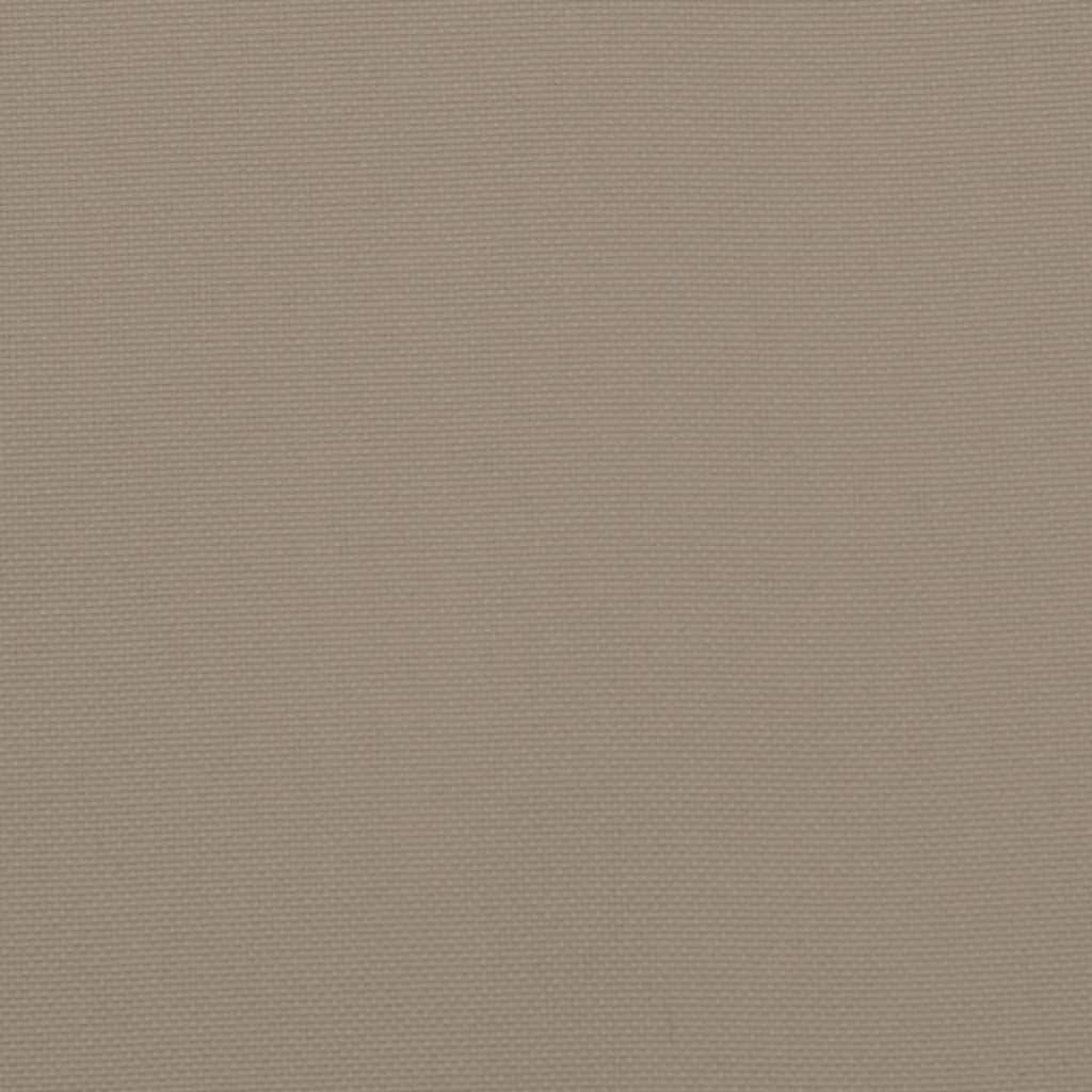 Coussin Bain de soleil | Coussin de chaise longue taupe 200x50x3 cm tissu oxford Maison Chic - Image 8