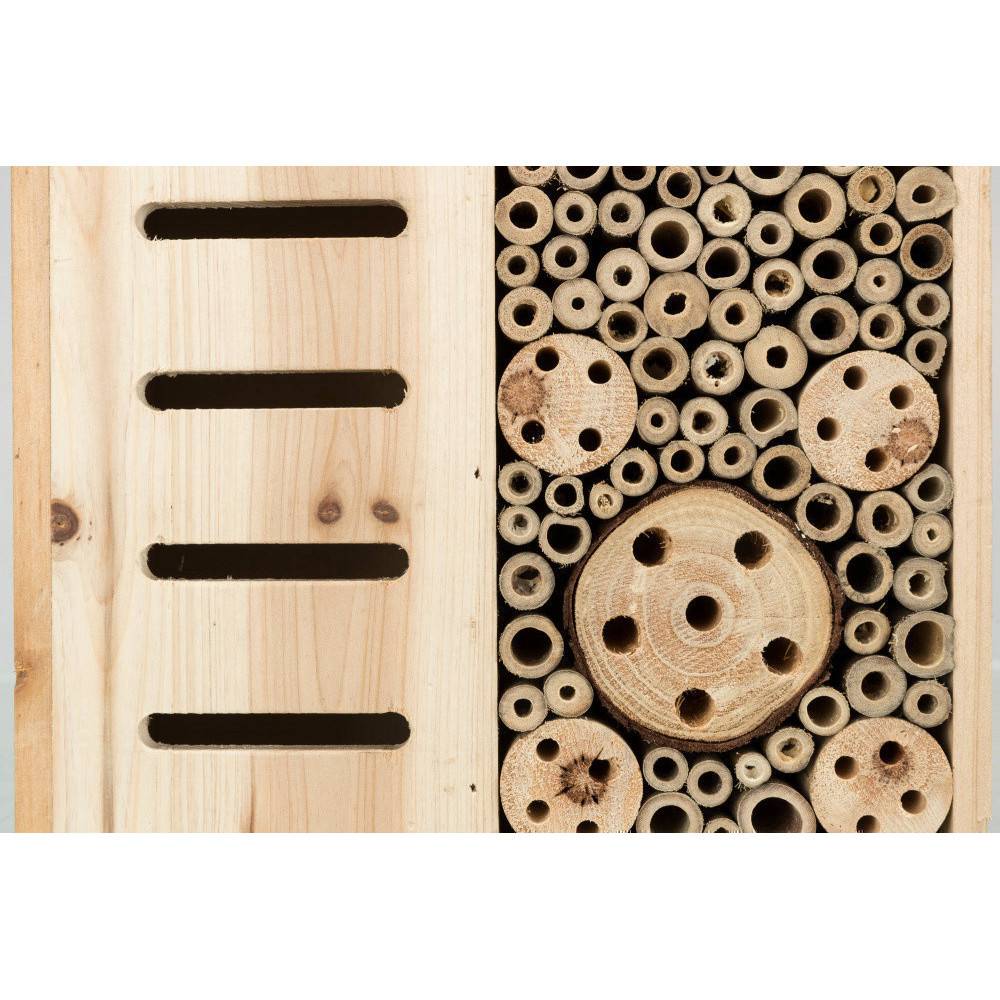 Animallparadise - animallparadise - Hôtel pour insectes XL, 29 x 9.5 x Hauteur 49 cm, insectes - Image 3