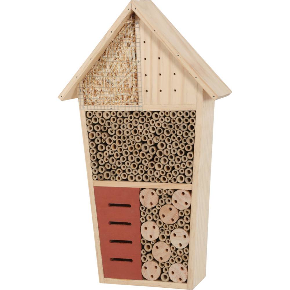 Animallparadise - animallparadise - Hôtel pour insectes XL, 29 x 9.5 x Hauteur 49 cm, insectes - Image 2