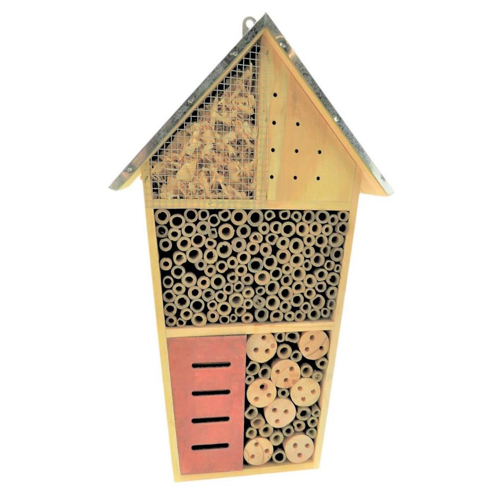 Animallparadise - animallparadise - Hôtel pour insectes XL, 29 x 9.5 x Hauteur 49 cm, insectes - Image 1