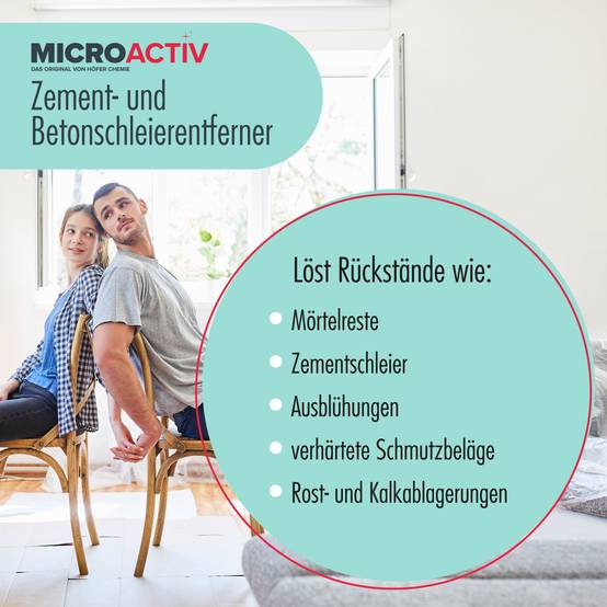 1 L de Microactiv® nettoyant pour voile de ciment et béton en bouteille x 1 - Image 6
