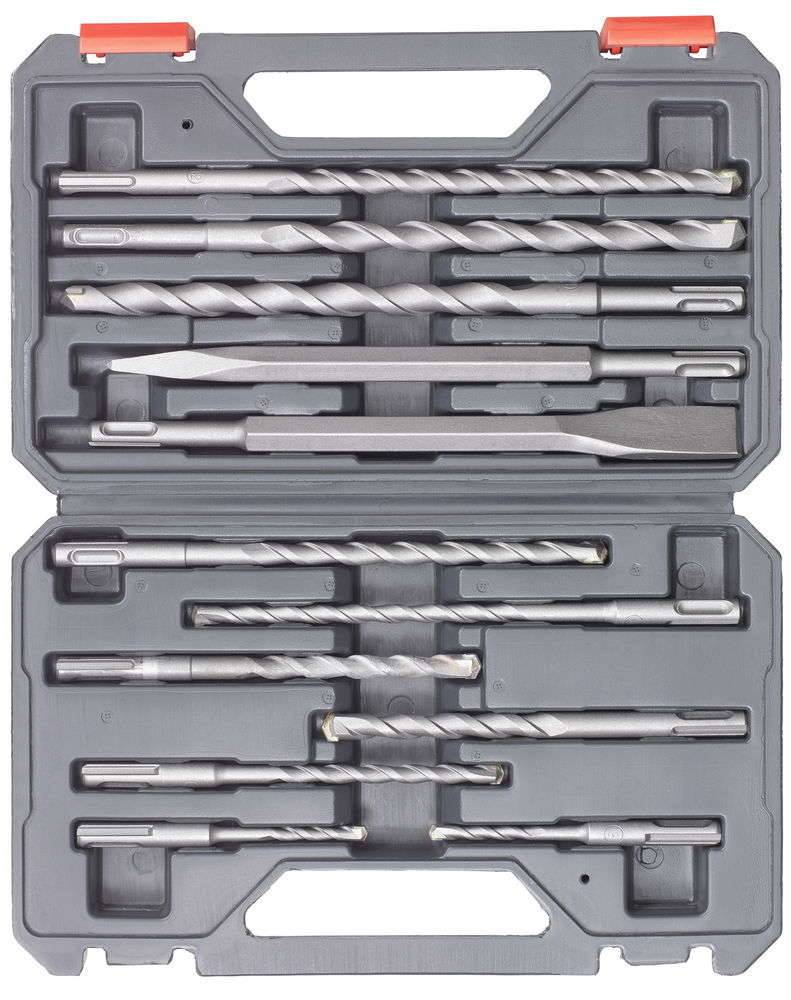 Kwb By Einhell - Lot 12 forêts et burins SDS pour marteau perforateur - Image 2