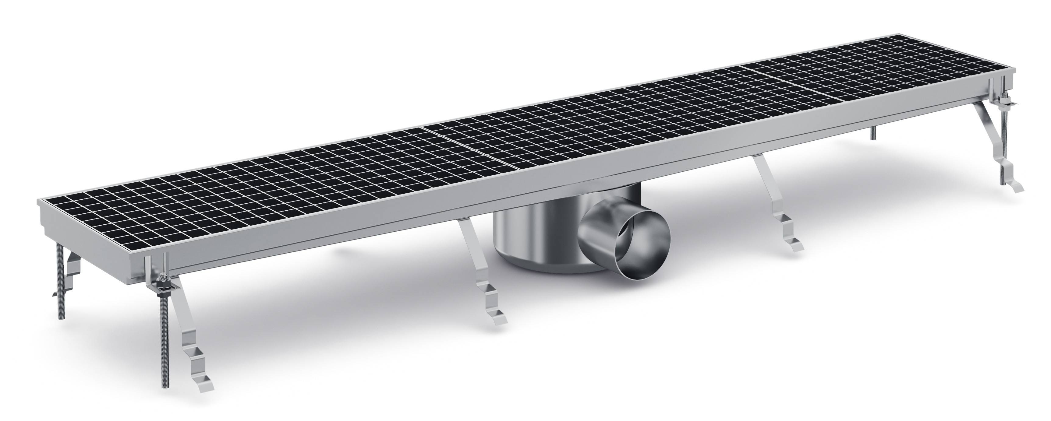 Combisteel - Caniveau de Sol Professionnel 1144 - Sortie Horizontale - Combisteel - Image 1