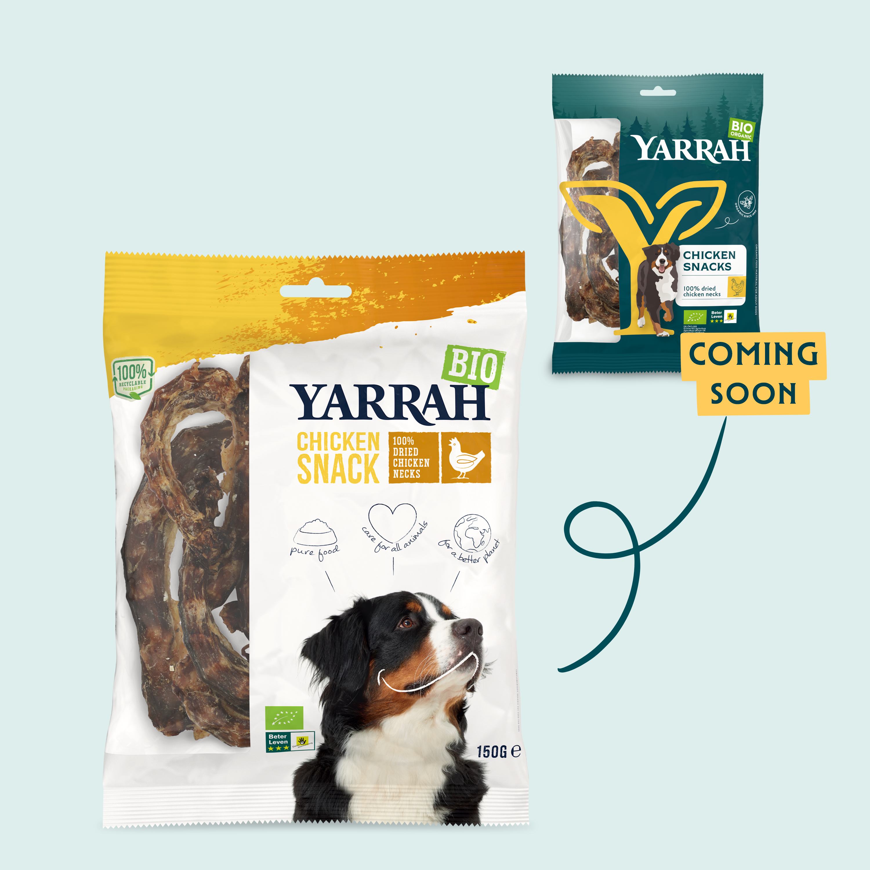 Yarrah - Cous de Poulets Biologiques pour Chien - Image 3
