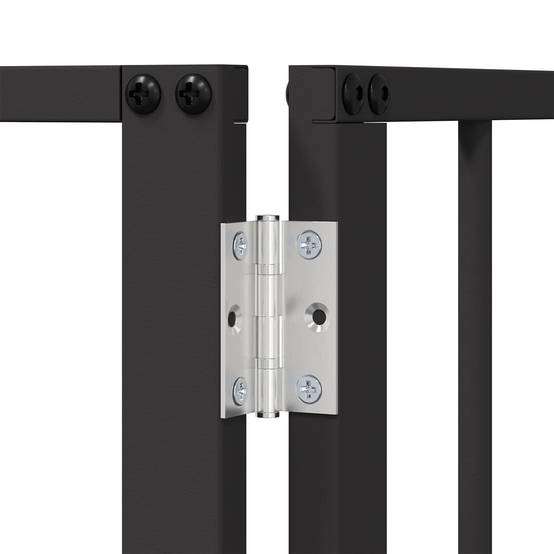 ComfortXL - Enclos pliable chien acier galvanisé intérieur protection robuste noir 200x60cm - ComfortXL Outdoor Living - Image 6