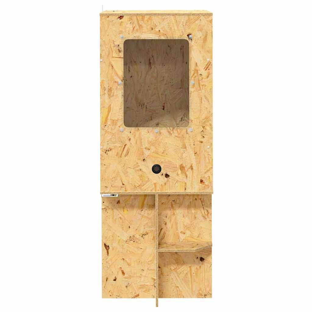 Vidaxl - Terrarium Marron 50 x 50 x 130 cm OSB vidaXL 3397890 - Image 10
